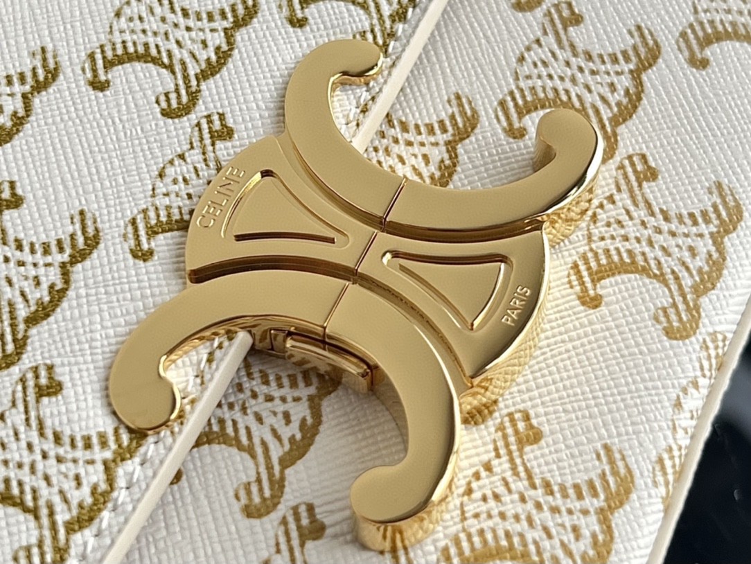 【原厂正品级】【重磅推出 全新升级】ZP打版，采用原厂皮，全钢五金， CELINE TRIOMPHR 凯