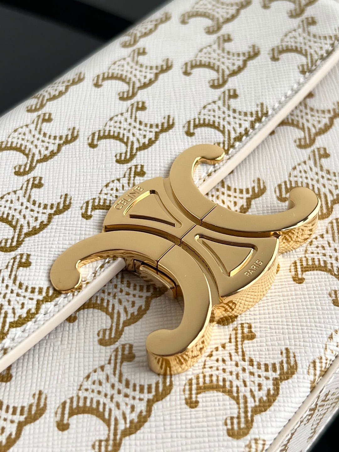 【原厂正品级】【重磅推出 全新升级】ZP打版，采用原厂皮，全钢五金， CELINE TRIOMPHR 凯