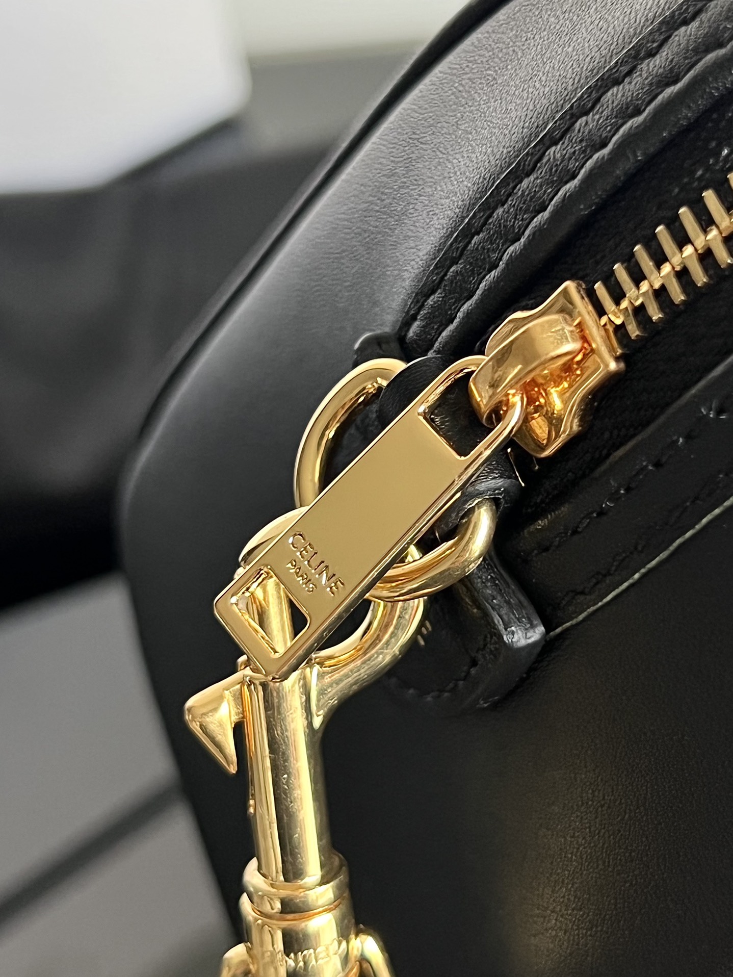 🅲🅴🅻🅸🅽🅴 小号光滑牛皮革波士顿包【原厂牛皮全钢五金升级版】尺寸：20 X 14 X 10.5cm，翻