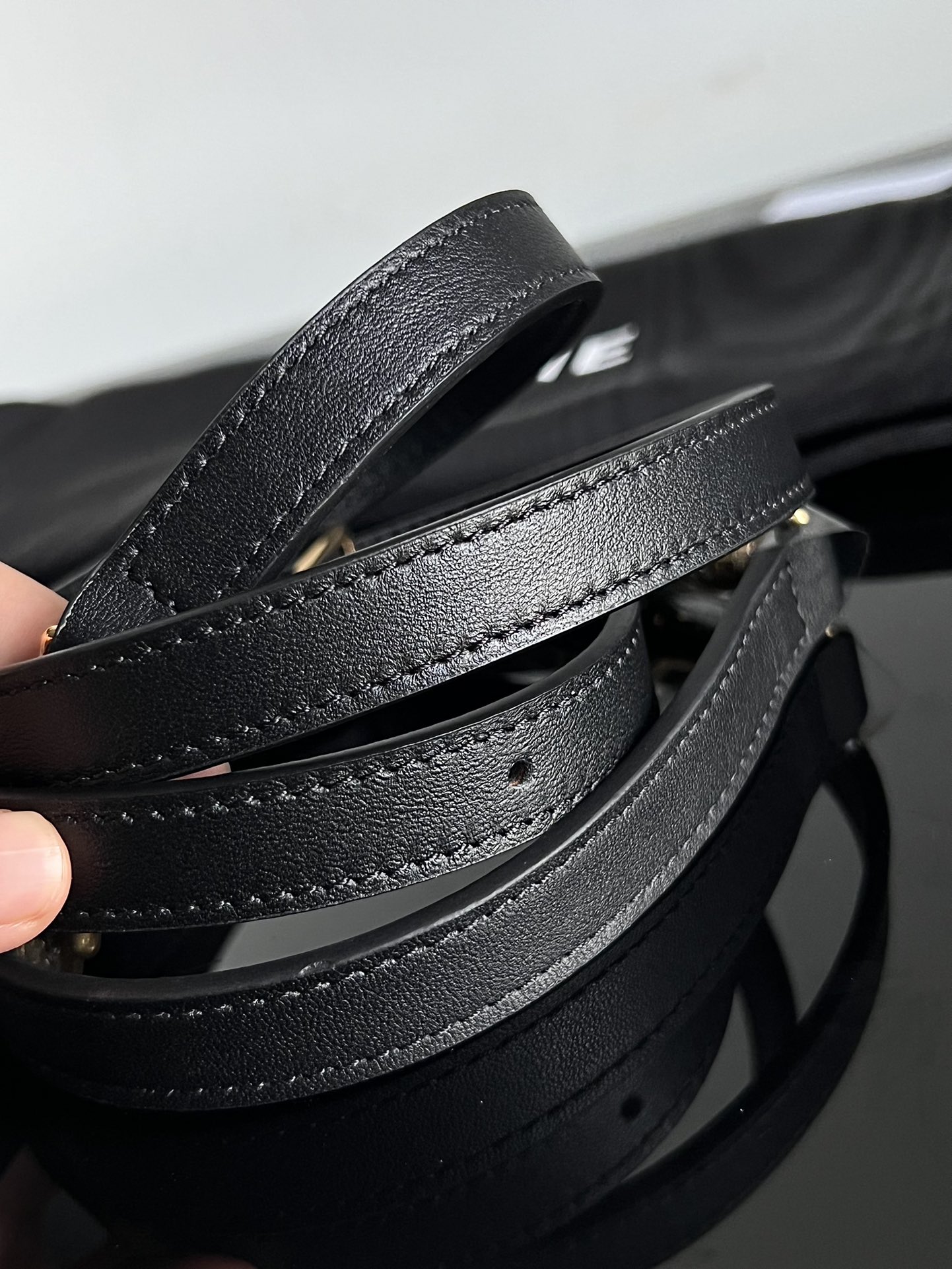 🅲🅴🅻🅸🅽🅴 小号光滑牛皮革波士顿包【原厂牛皮全钢五金升级版】尺寸：20 X 14 X 10.5cm，翻