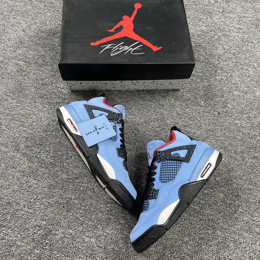 AJ4蓝麂皮尺码:40-47福利特价