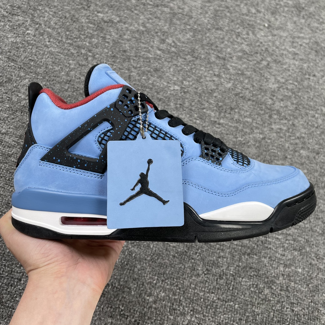 AJ4蓝麂皮尺码:40-47福利特价