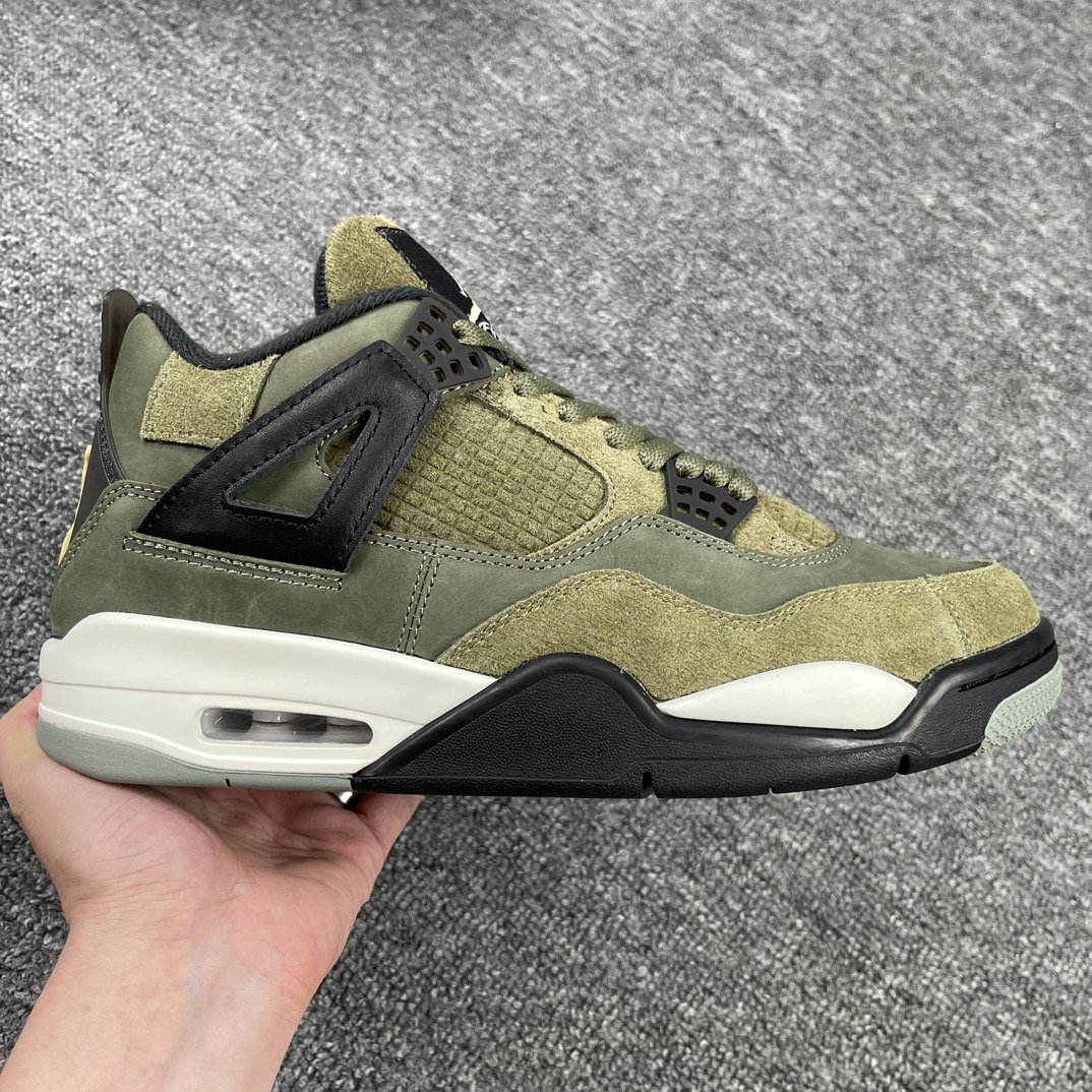 AJ4军绿色尺码:40-47福利特价