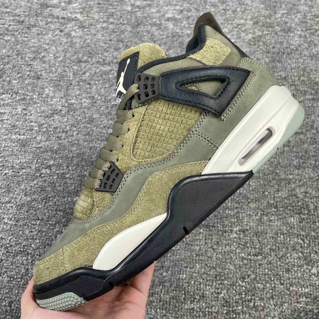 AJ4军绿色尺码:40-47福利特价