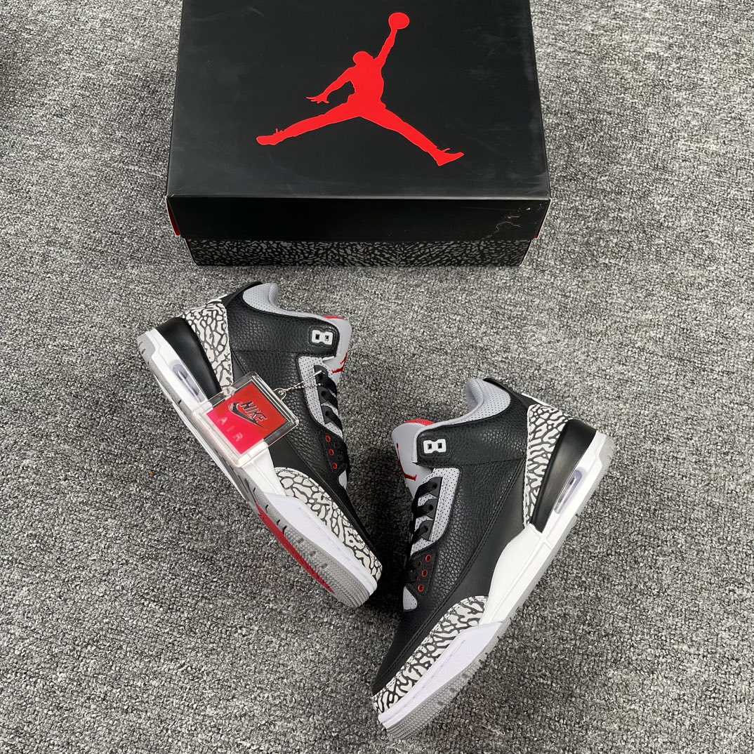 AJ3黑水泥尺码:40-47福利特价