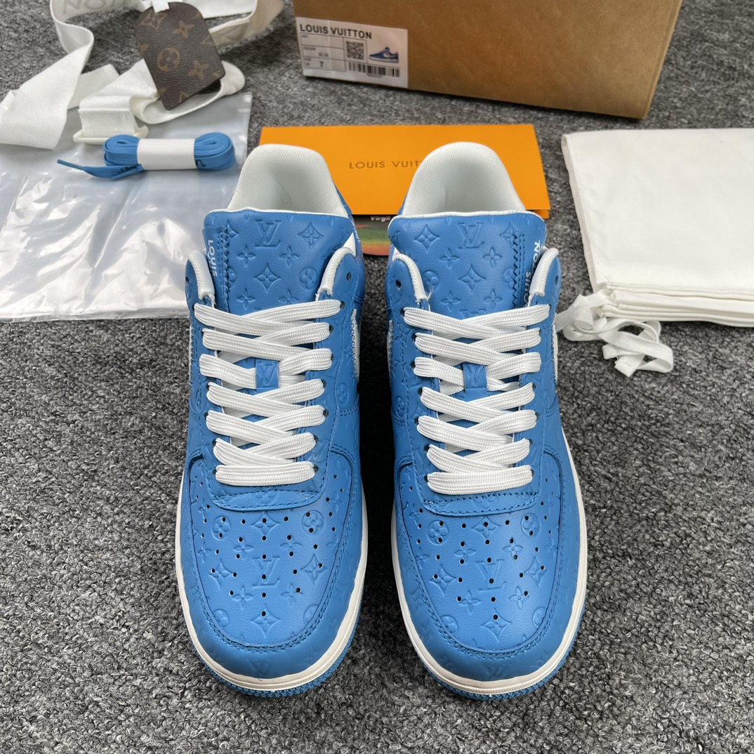 特价福利--顶级高奢福利蓝白配色市面独家顶级版本福利驴牌xNikeAirForce1Low空军重磅联名2