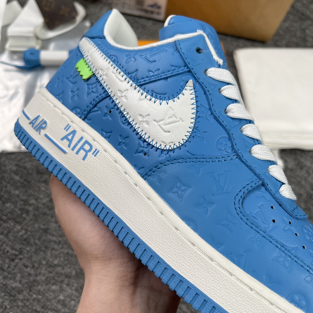 特价福利--顶级高奢福利蓝白配色市面独家顶级版本福利驴牌xNikeAirForce1Low空军重磅联名2