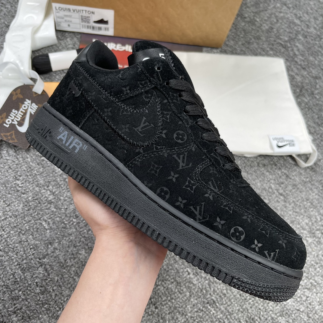 特价福利--顶级高奢福利全黑配色市面独家顶级版本福利驴牌xNikeAirForce1Low空军重磅联名2