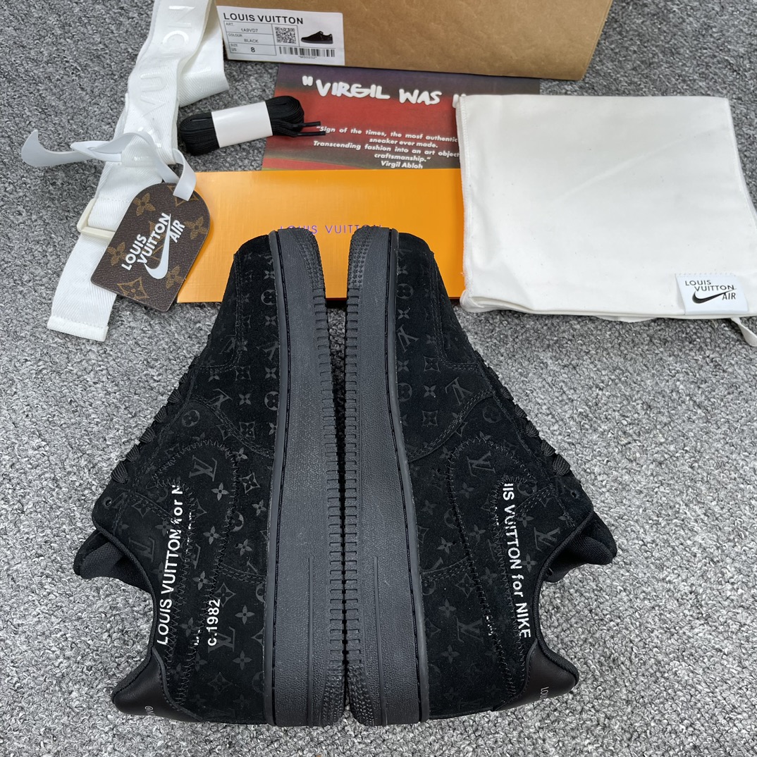 特价福利--顶级高奢福利全黑配色市面独家顶级版本福利驴牌xNikeAirForce1Low空军重磅联名2