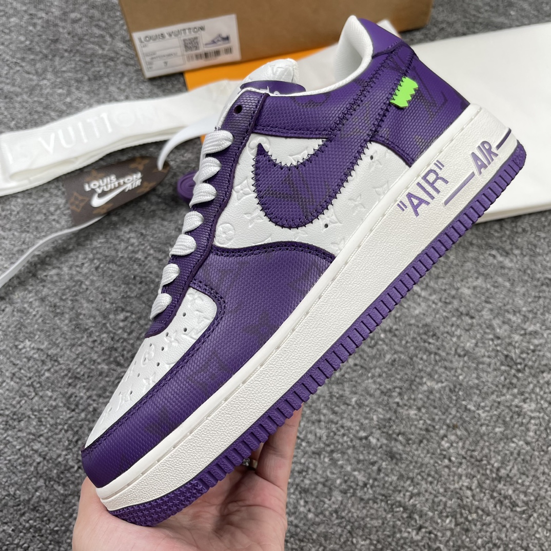 特价福利--顶级高奢福利白紫配色市面独家顶级版本福利驴牌xNikeAirForce1Low空军重磅联名2