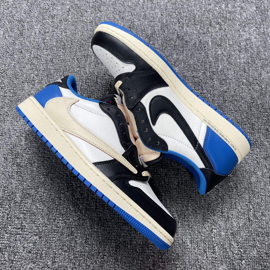 AJLow白蓝倒钩尺码40-47.5总裁Y3版出品-StockX-AirJordan1TravisSco