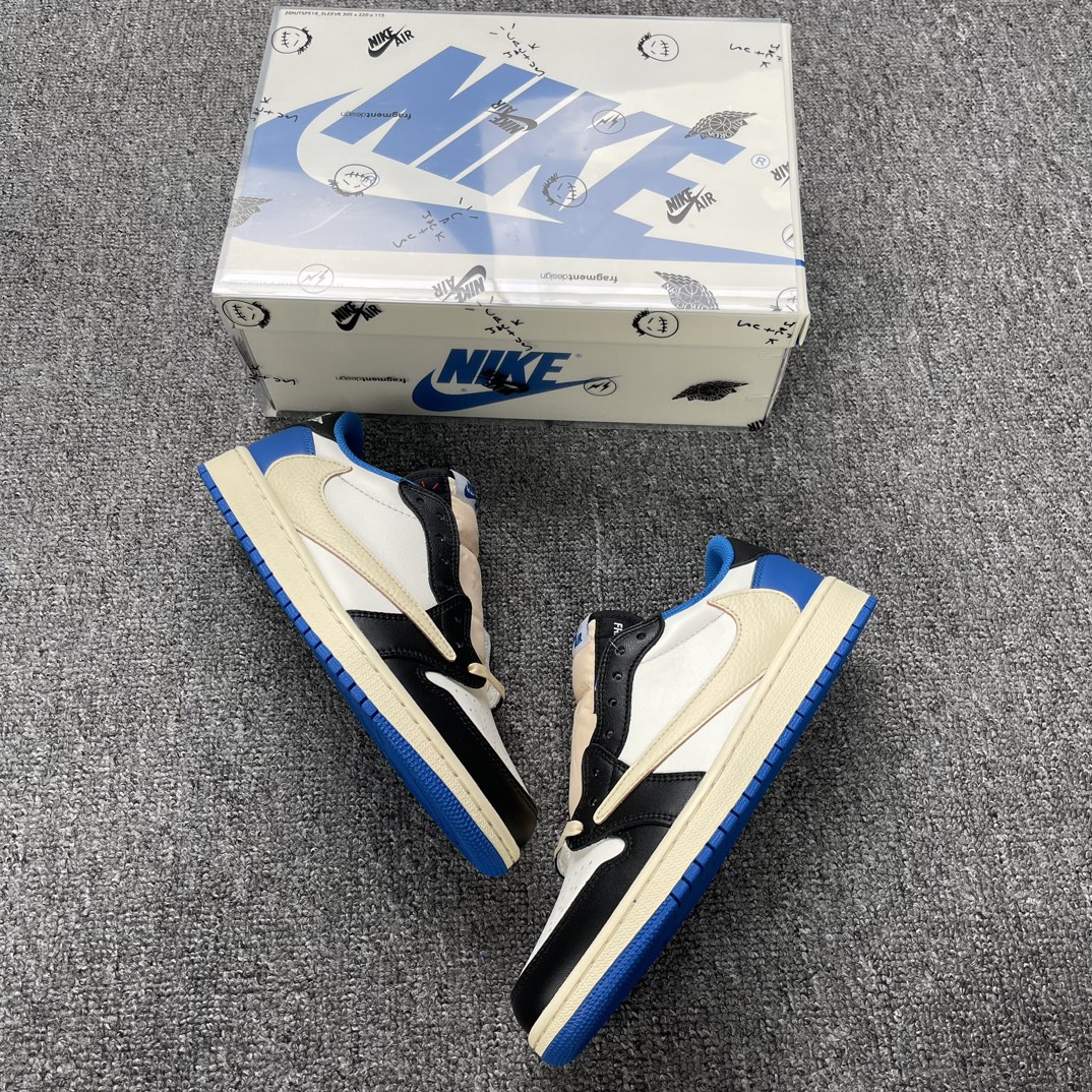 AJLow白蓝倒钩尺码40-47.5总裁Y3版出品-StockX-AirJordan1TravisSco