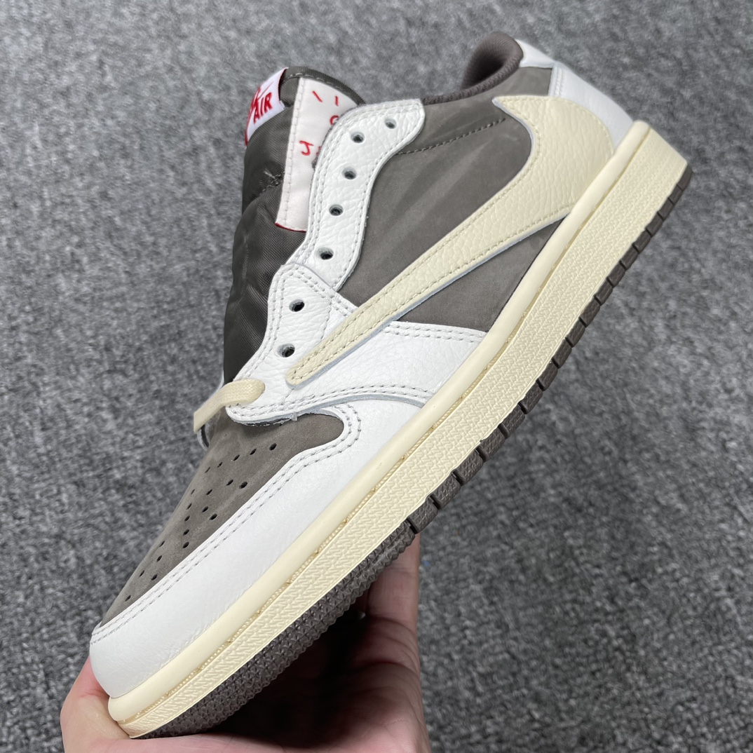 AJ1Low白棕倒钩鞋码40-47.5总裁Y3版出品-StockX-TravisScottxAirJor