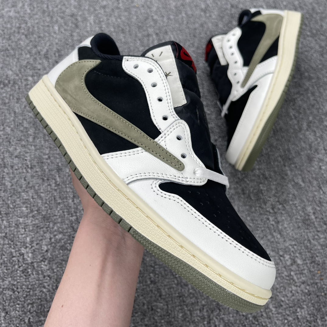 AJLow黑绿橄榄尺码:40-47.5总裁Y3版出品-StockX-TravisScottXJordan