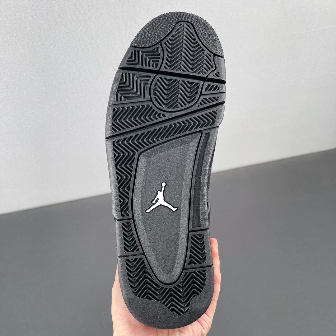 第二波原厂材料福利外贸AirJordan4黑猫实拍图专注外贸的工厂国外款式速度最快原厂材料原厂配件版型清