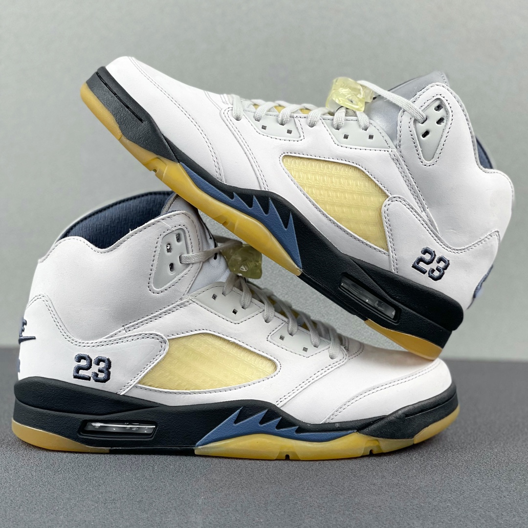 AJ5白黄尺码40-47.5纯原版出品-womensAMaManiérexAirJordan5AJ5白黄