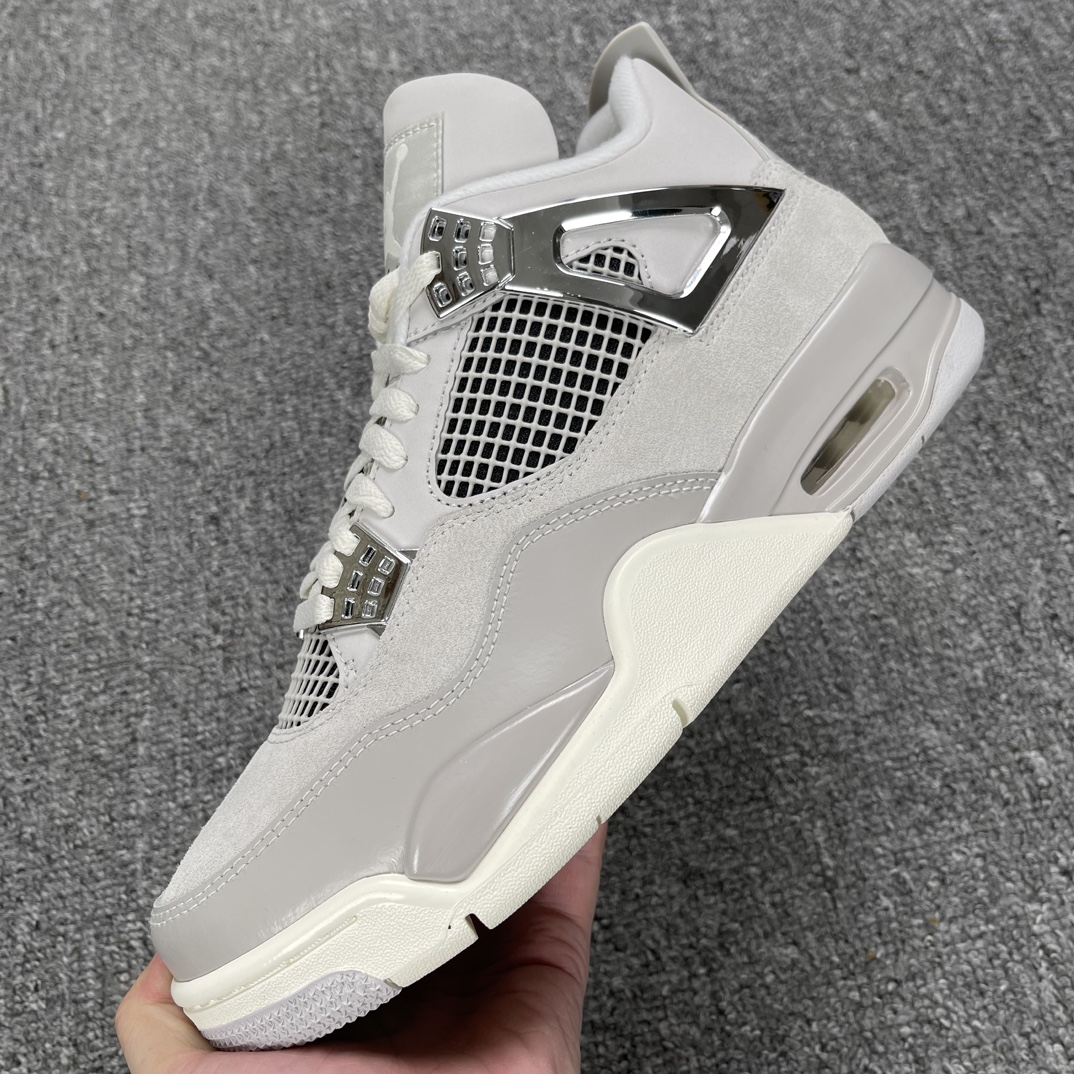 AJ4银扣尺码40-48.5全码出货AirJordan4WMNSFrozenMoments银扣灰色AQ9