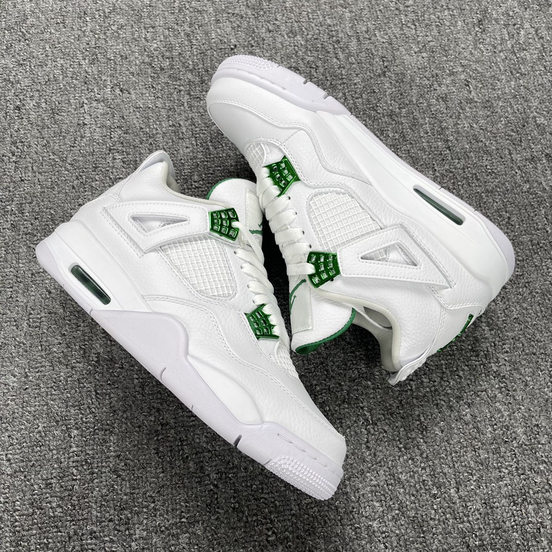 AJ4白绿尺码:40-47.5福利特价总裁R版出品-AirJordan4“PineGreen”AJ4乔4