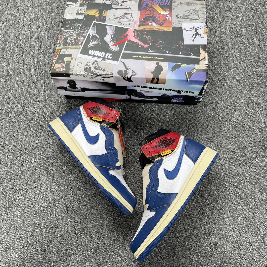 AJ1拼接尺码:36-47.5总裁Y3版出品-AirJordan1xUnionAJ1乔1限量联名四色解构