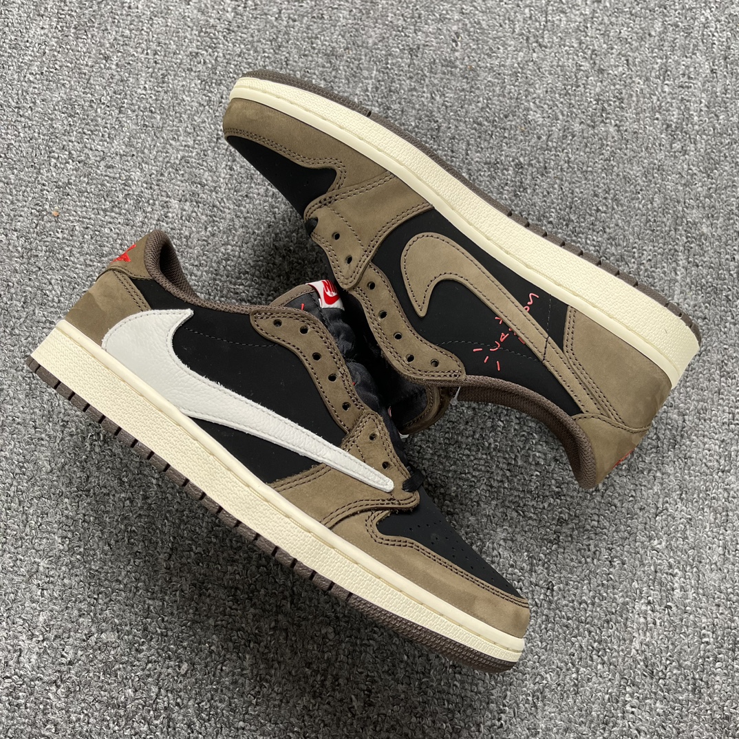 AJLow鬼脸倒钩尺码40.5-47.5+纯原福利特价-TravisScottxAirJordan1Lo