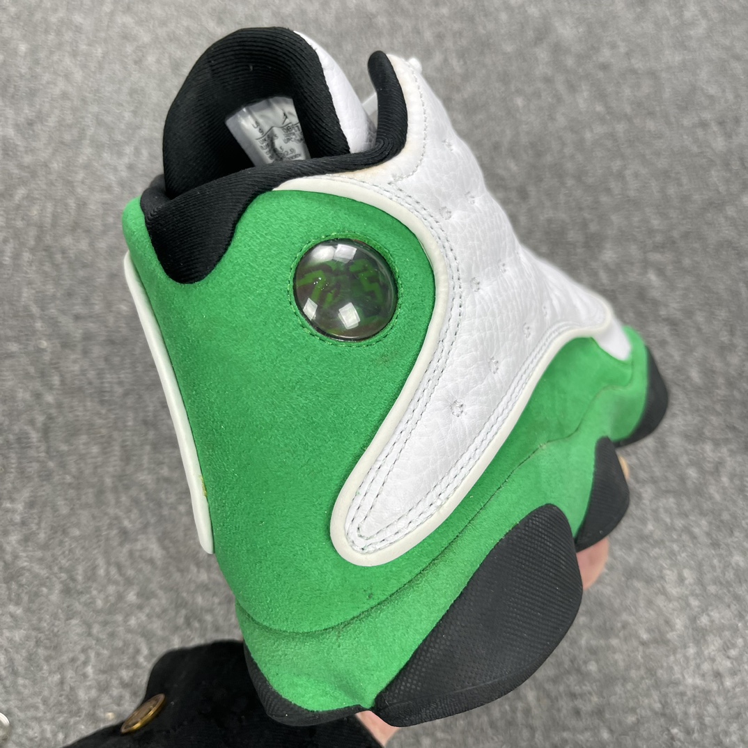 福利套现帮好友抵账套现13代配色东莞顶级工厂AirJordan13白绿配色之前市场300大几的现在低于半