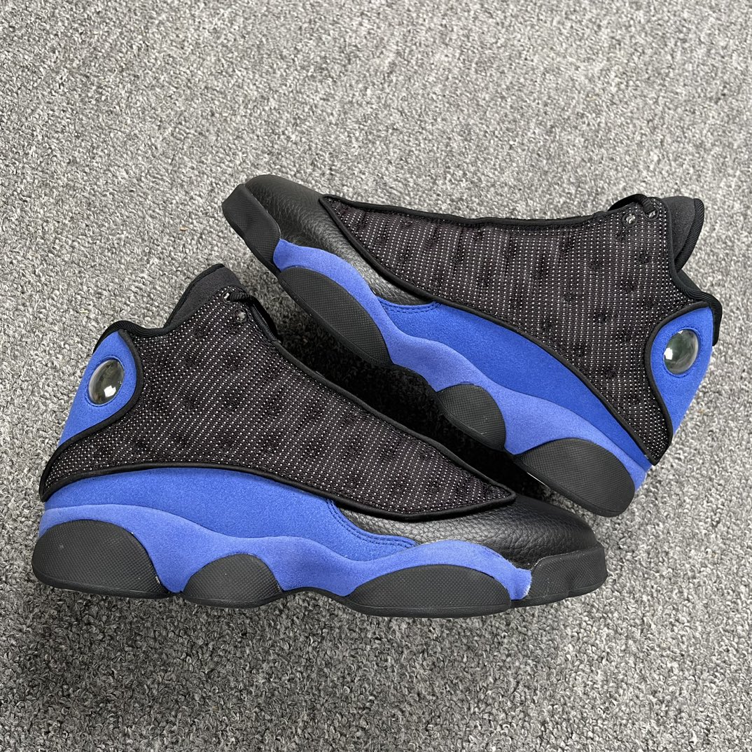 福利套现帮好友抵账套现13代配色东莞顶级工厂AirJordan13黑篮配色之前市场300大几的现在低于半