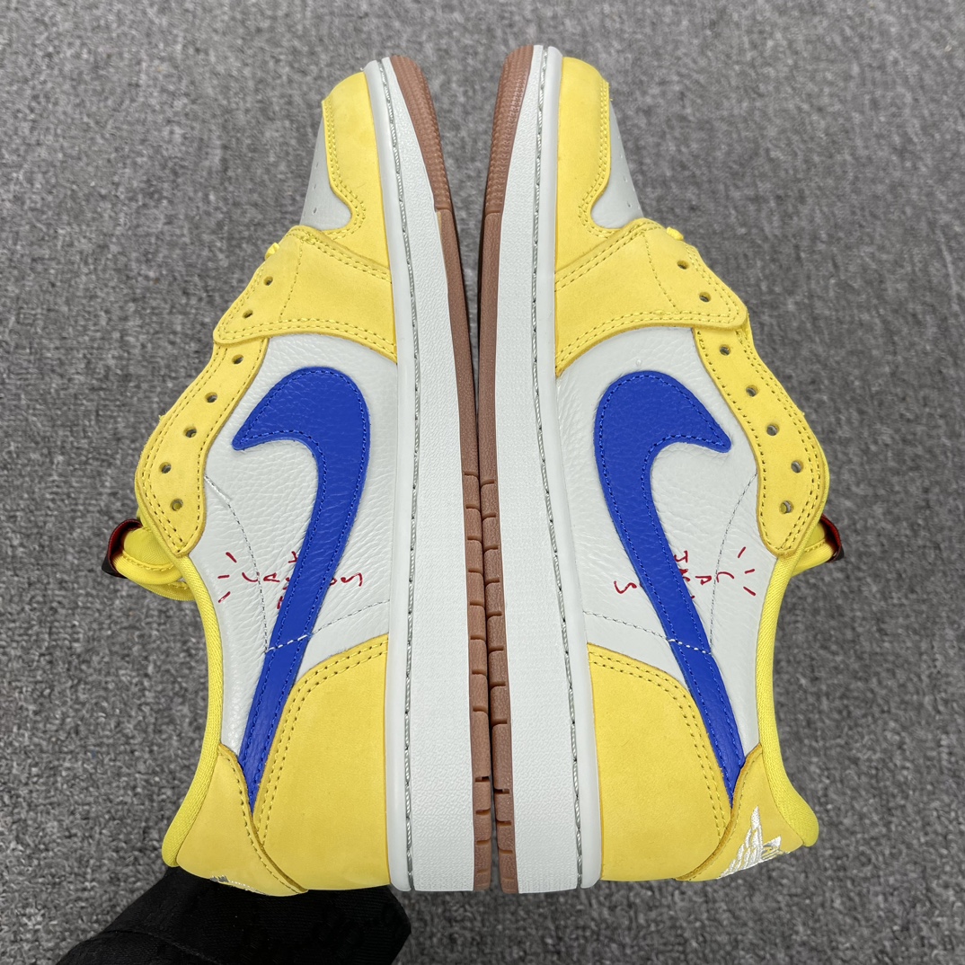 AJLow金丝雀尺码:36-47.5纯原-TravisScottxAirJordan1LowOGAJ1乔