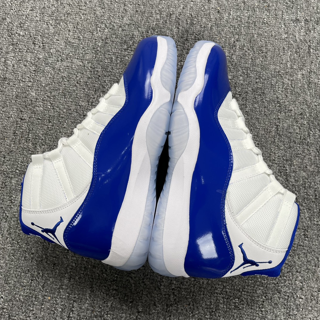 外贸S版AirJordan11白蓝全码出货市场新出外贸工厂目前此配色还没上市市场首家出货国外第一波可以冲