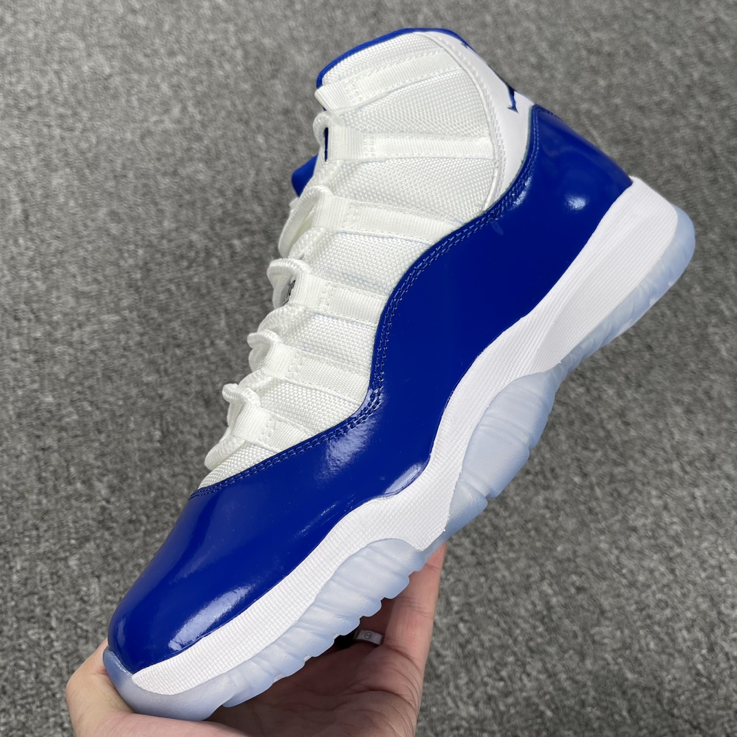 外贸S版AirJordan11白蓝全码出货市场新出外贸工厂目前此配色还没上市市场首家出货国外第一波可以冲