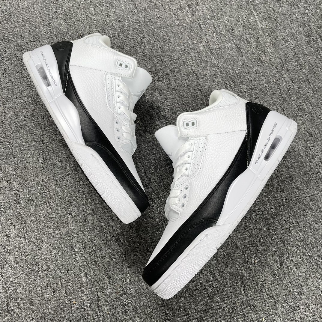 FragmentDesignxAirJordan3AJ3乔3藤原浩闪电联名DA3595-100尺码36-