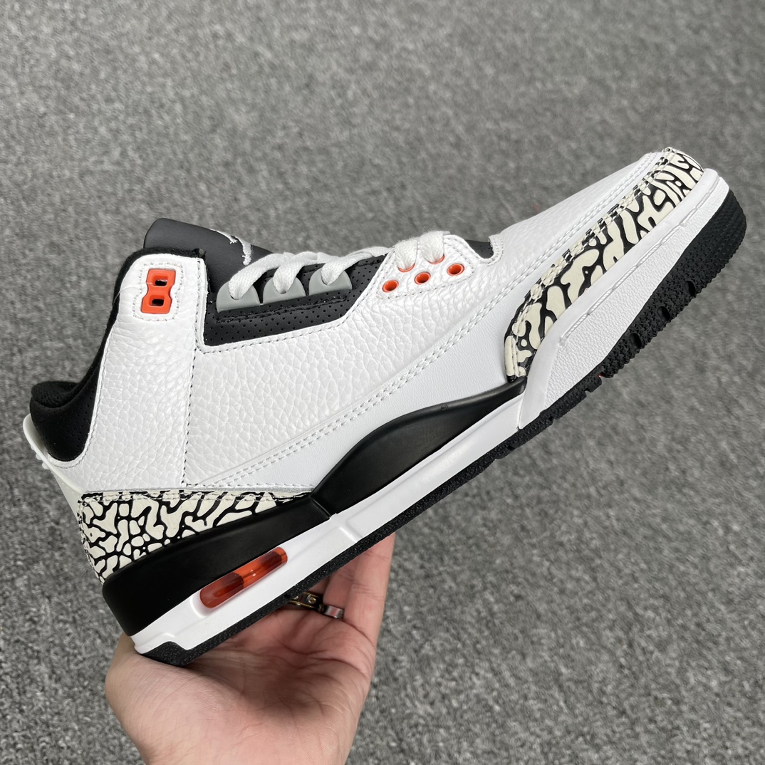 AirJordan3Retro“Infrared23”AJ3乔3黑灰爆裂136064-123尺码36-4