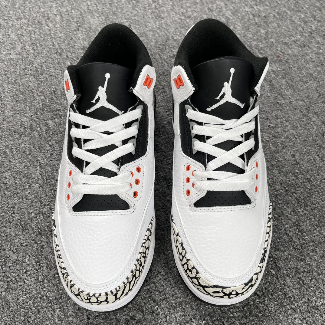 AirJordan3Retro“Infrared23”AJ3乔3黑灰爆裂136064-123尺码36-4