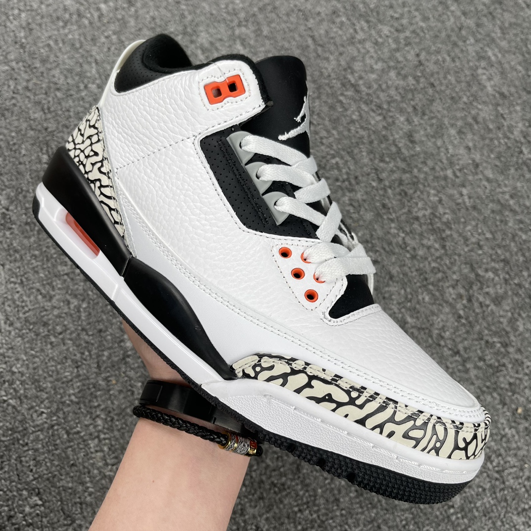 AirJordan3Retro“Infrared23”AJ3乔3黑灰爆裂136064-123尺码36-4