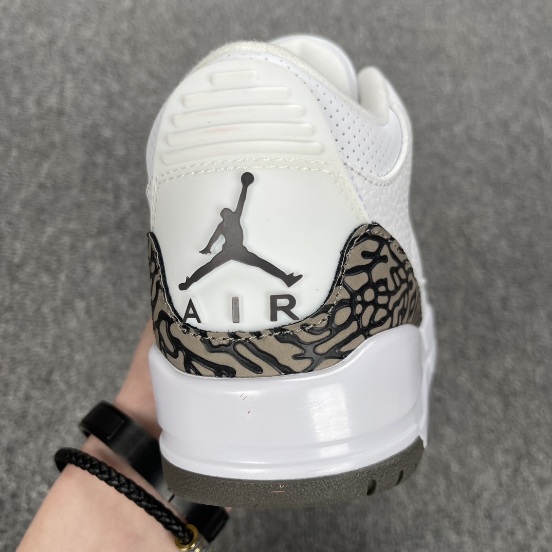 外贸大厂AirJordan3福利冲量24色AirJordan3小摩卡配色实拍如图尺码36-47.5全码开