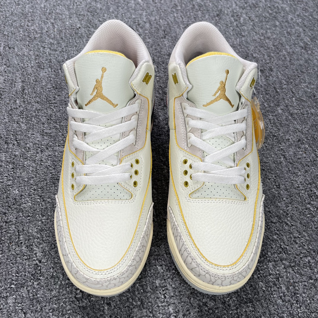 J.BalvinxAirJordan3RetroAJ3乔3彩虹渐变FN0344-901尺码36-47.5