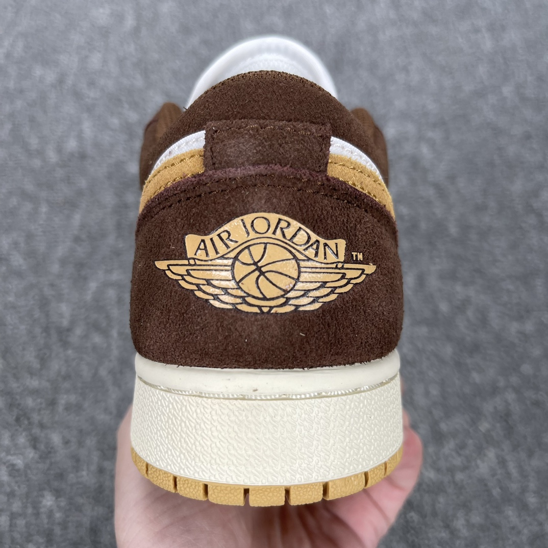 AJLow棕白尺码:35.5-40福利特价-AirJordan1LowGS棕白FB2216-200