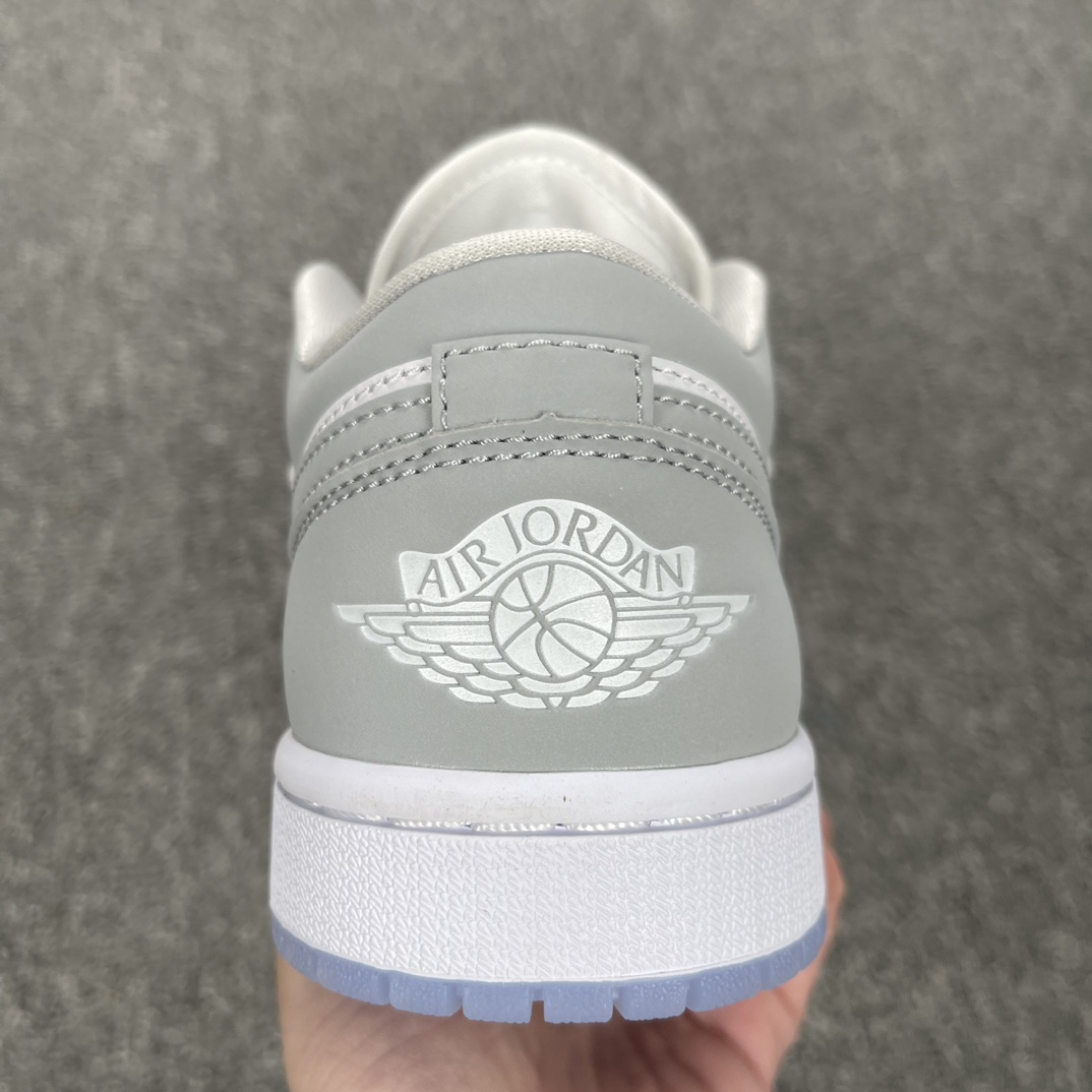 AJLow烟灰鞋码36-40特价福利-AirJordan1Low烟灰雾霾灰白DC0774-105