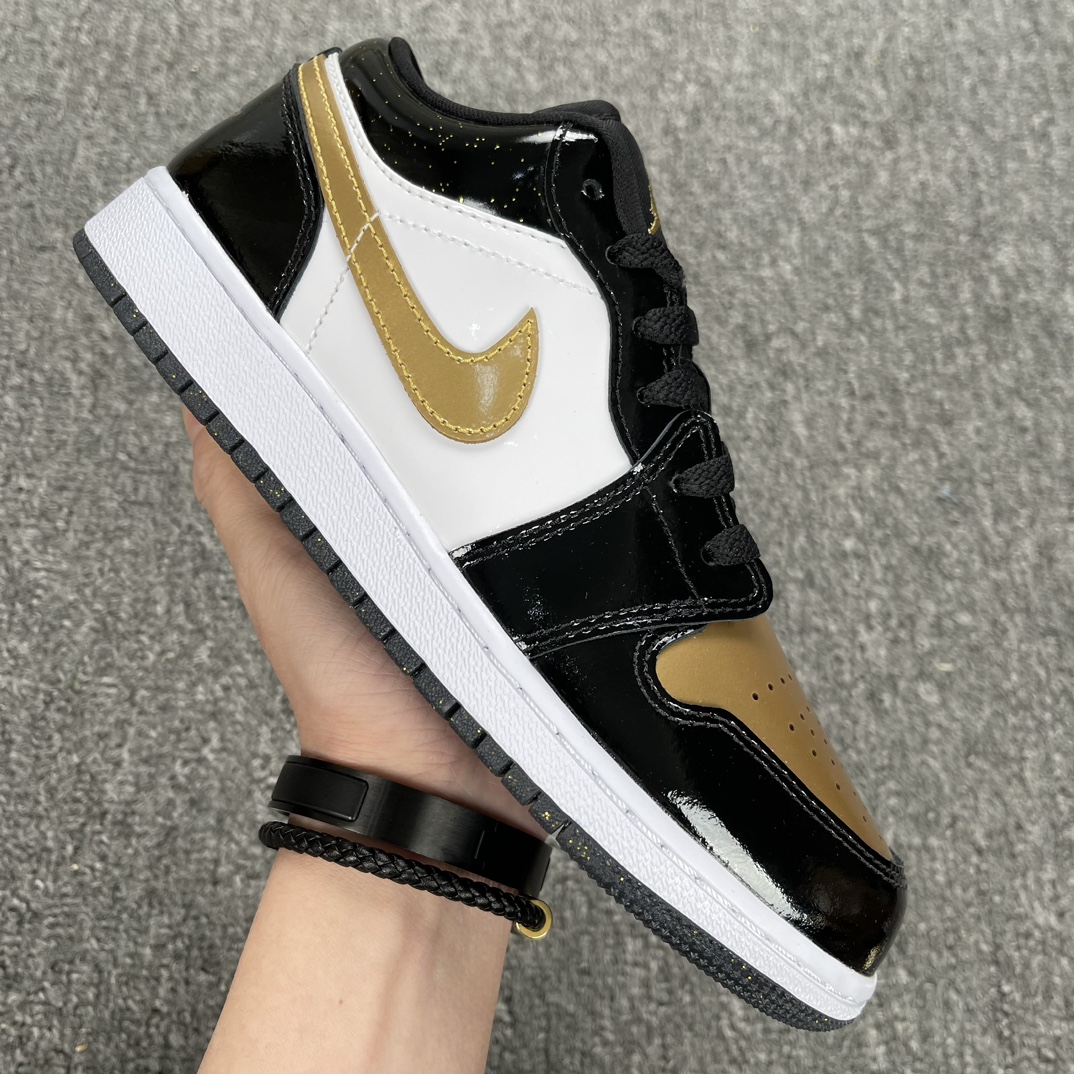 AJLow黑金尺码:35.5-40福利特价-AirJordan1RetroLow黑金DR6970-071