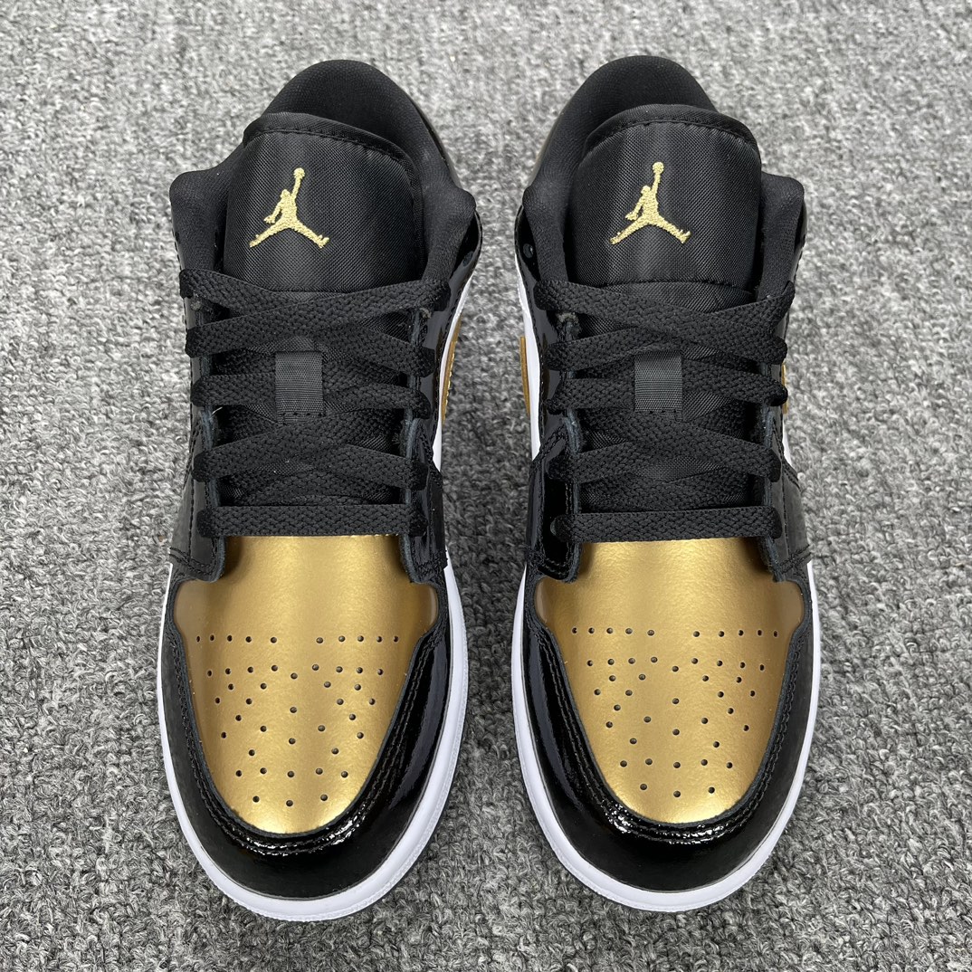 AJLow黑金尺码:35.5-40福利特价-AirJordan1RetroLow黑金DR6970-071