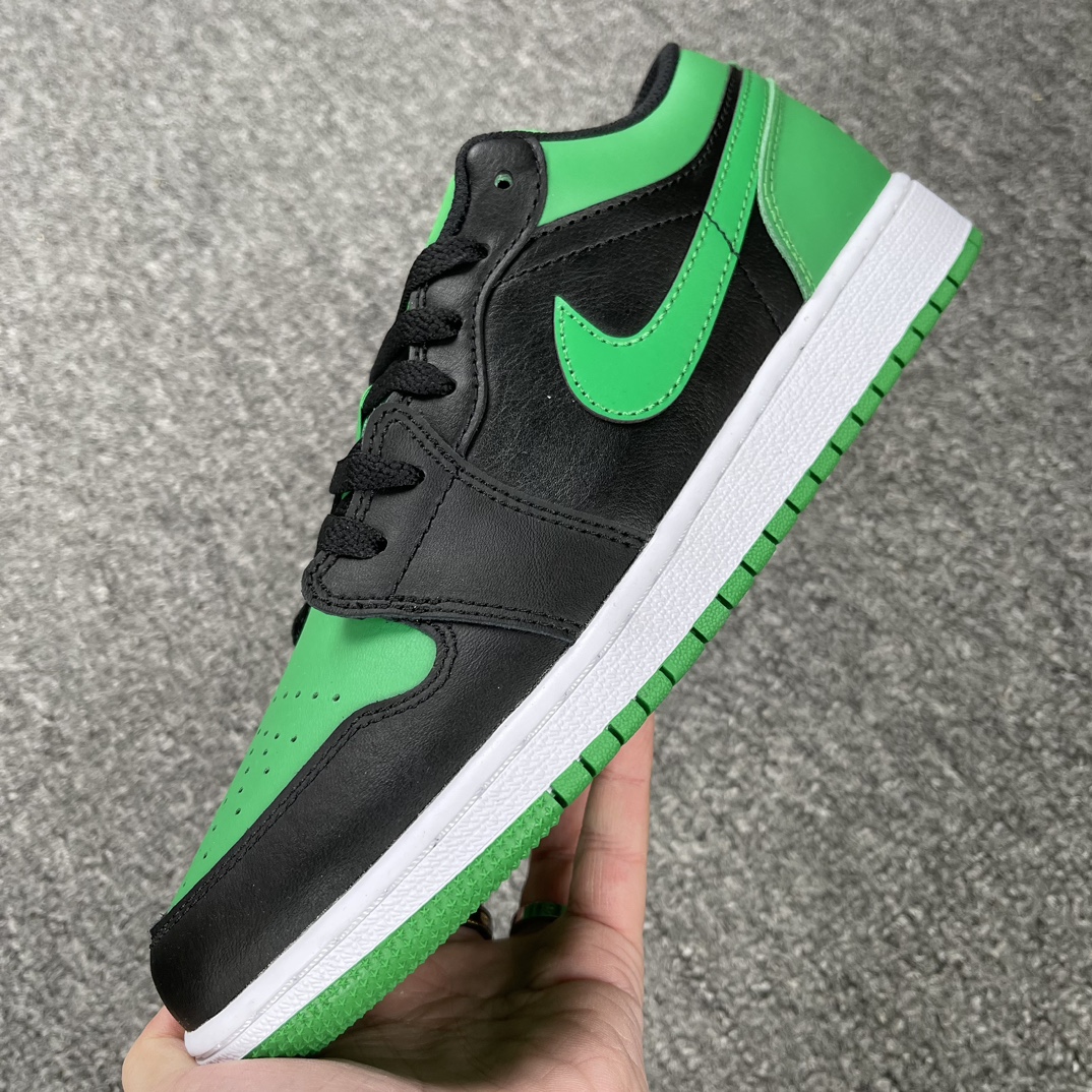 AJLow黑绿尺码39-44.5福利特价-AirJordan1Low“LuckGreen”黑绿55355