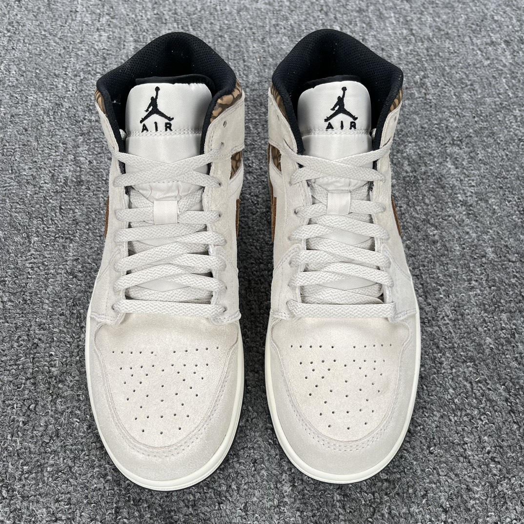 AJMid米灰棕尺码:39-44.5福利特价-AirJordan1Mid米灰棕DZ4129-102