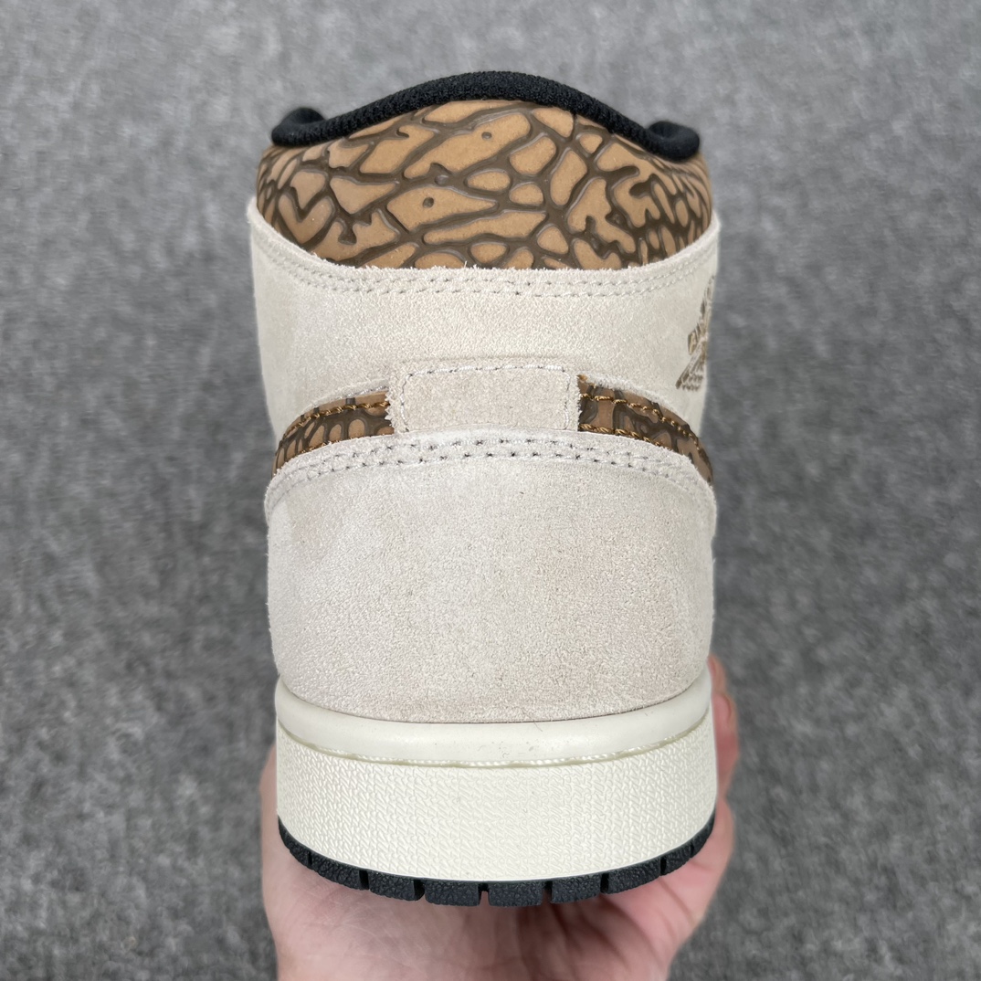 AJMid米灰棕尺码:39-44.5福利特价-AirJordan1Mid米灰棕DZ4129-102