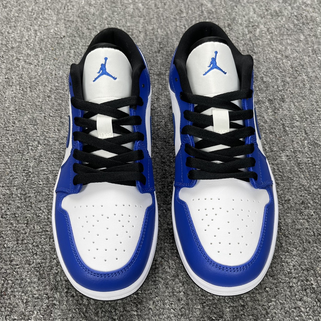 AJLow白蓝尺码:35.5-46性价比-AirJordan1LowAJ1乔1白蓝553558-124