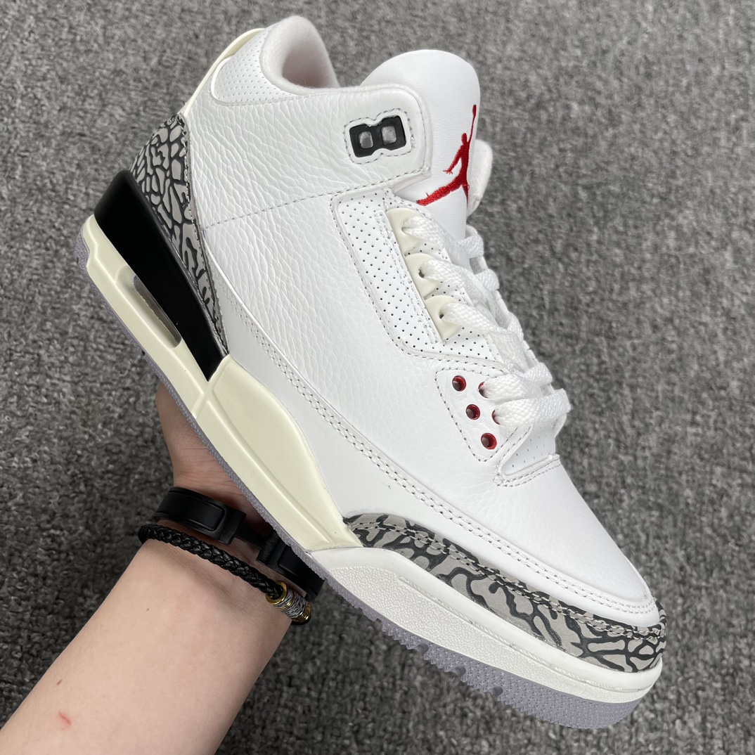 纯原外贸版-AirJordan3WhiteCementReimaginedAJ3白水泥DN3707-10