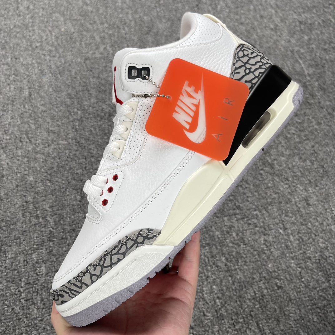 纯原外贸版-AirJordan3WhiteCementReimaginedAJ3白水泥DN3707-10