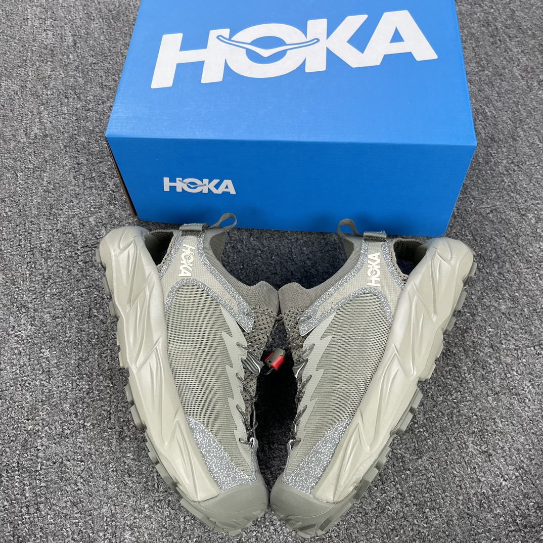 HOKAONEHopara2霍帕拉沙滩凉鞋灰色货号1147650-BYT市场外贸工厂一比一出品此次Hop