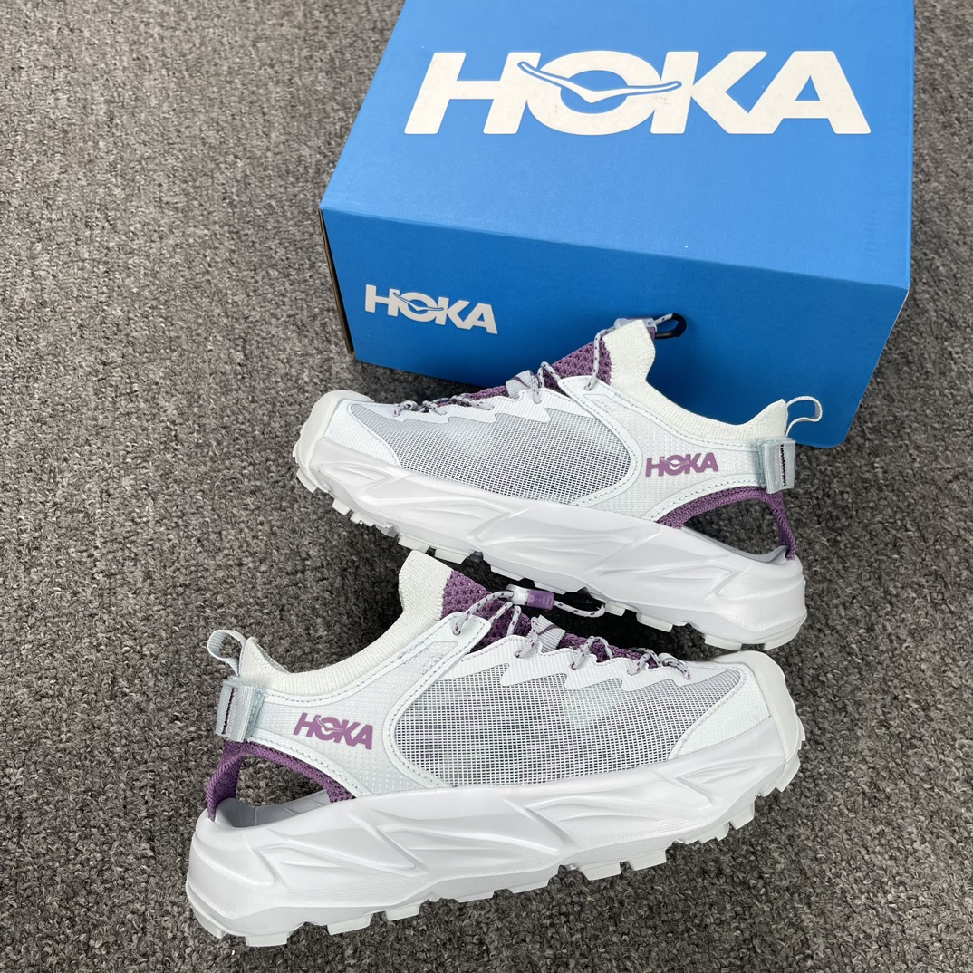 HOKAONEHopara2霍帕拉沙滩凉鞋蓝色货号1147670-INM市场外贸工厂一比一出品此次Hop