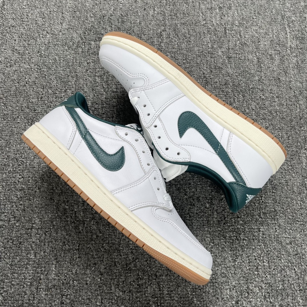 AJ1Low白绿尺码:40.5-47.5纯原版出品-AirJordan1LowAJ1乔1低帮男子文化篮球