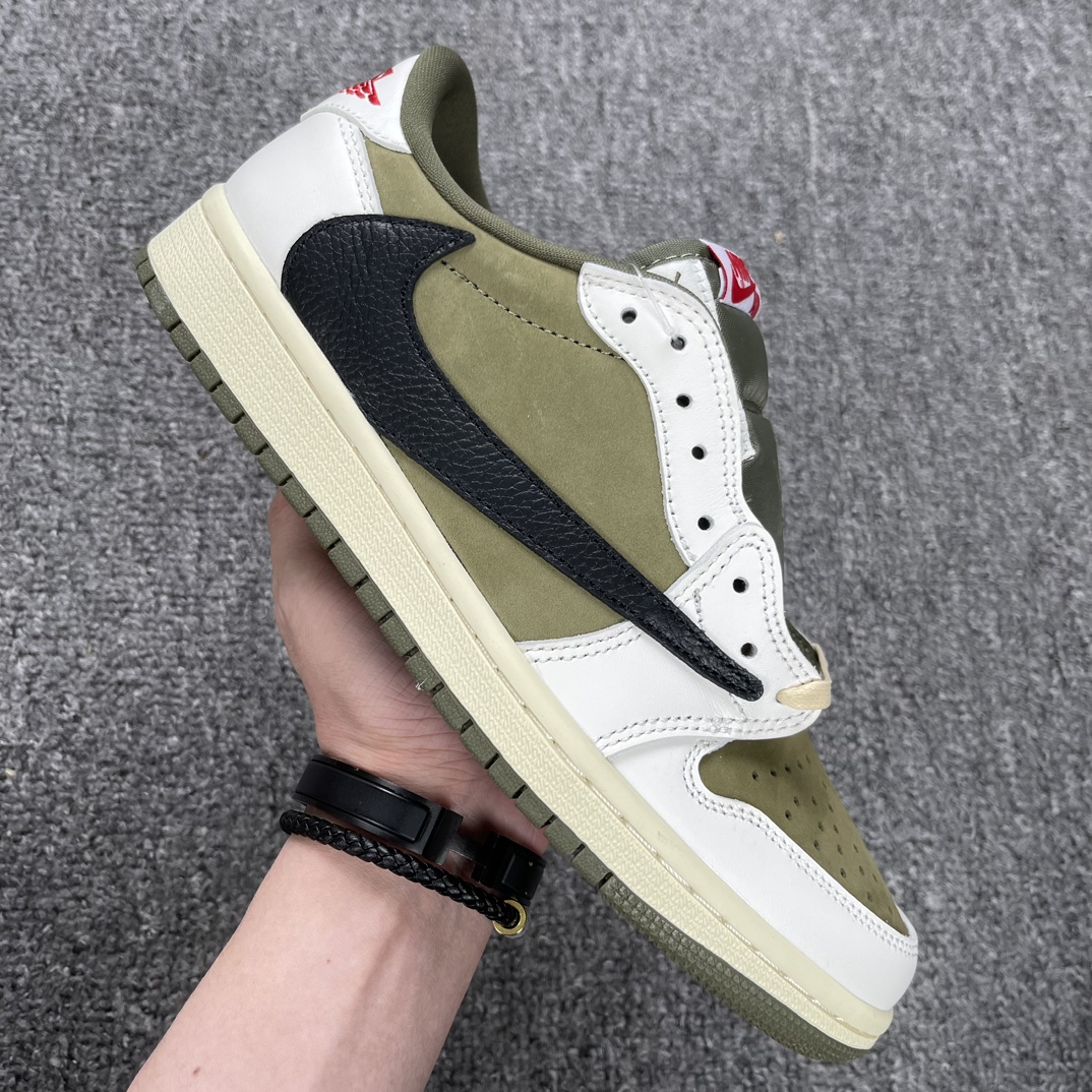 AJ1Low军绿尺码:35.5-47.5纯原版出品-TravisScottxAirJordanAJ1Lo