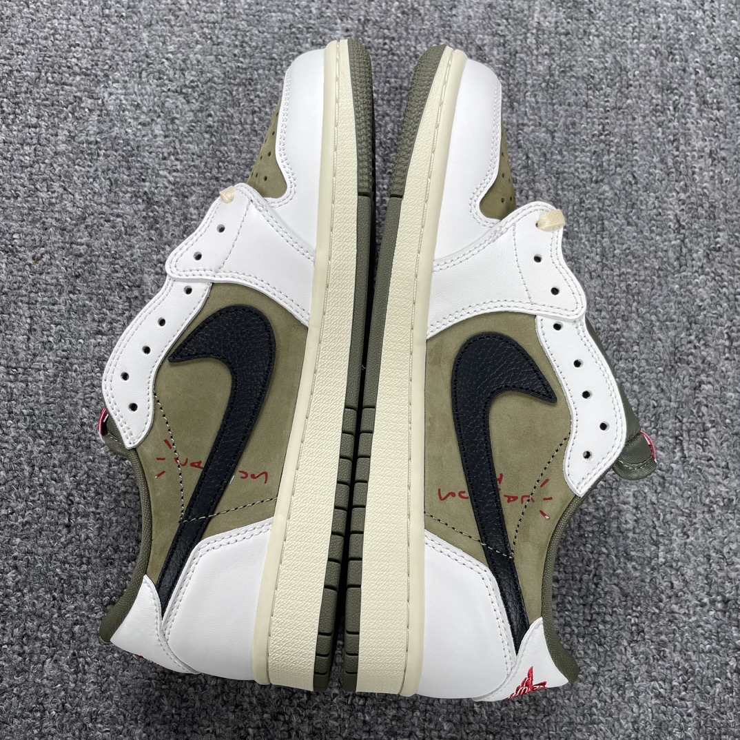 AJ1Low军绿尺码:35.5-47.5纯原版出品-TravisScottxAirJordanAJ1Lo